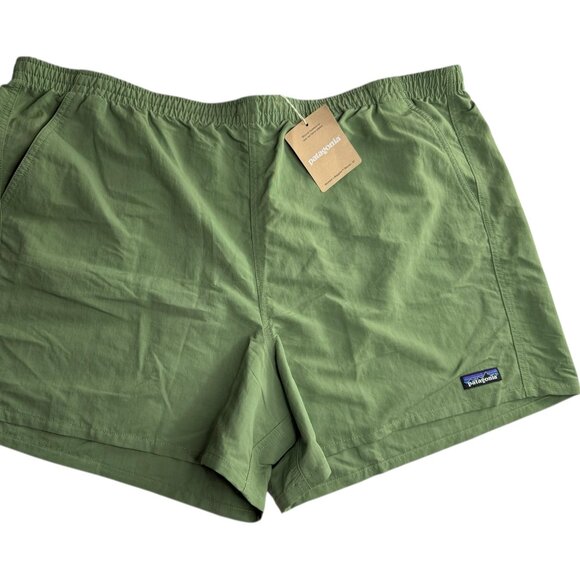 New NWT Patagonia Baggies Shorts, Olive Green. Size Women's XXL.  Terrain Green - Picture 1 of 11